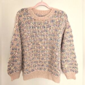 🍭VTG mohair chunky knit sweater